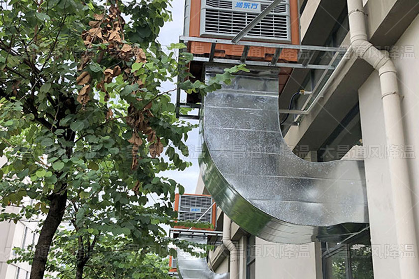 電子工廠車間降溫設備，電子廠降溫通風解決方法