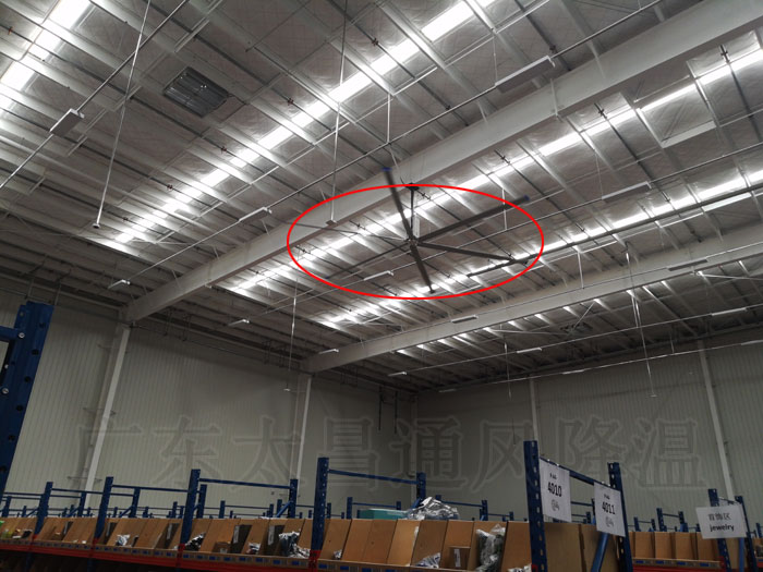 廠房車間安裝大型工業(yè)大風(fēng)扇效果如何？